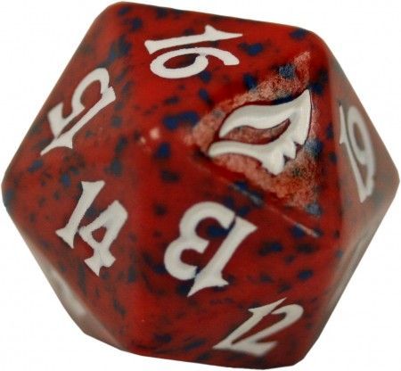 Lorwyn Red Spindown Life Counter MTG Dice Life Counters Tokens Lorwyn Red Spindown Life Counter MTG Dice Life Counters Tokens