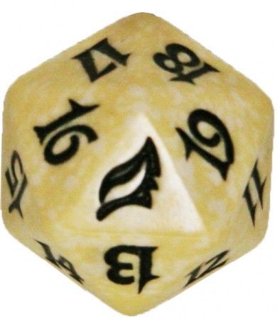 Lorwyn White Spindown Life Counter MTG Dice Life Counters Tokens Lorwyn White Spindown Life Counter MTG Dice Life Counters Tokens