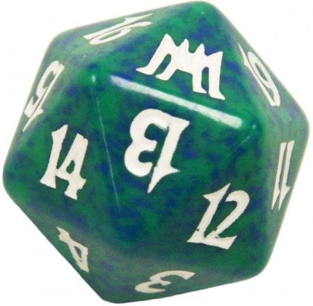 Onslaught Green Spindown Life Counter MTG Dice Life Counters Tokens Onslaught Green Spindown Life Counter MTG Dice Life Counters Tokens
