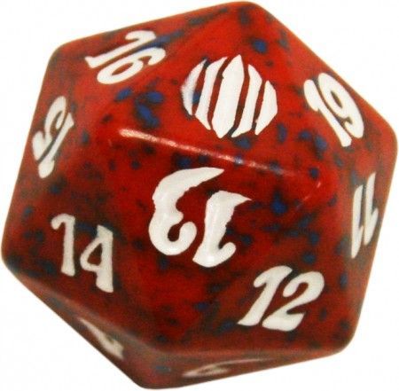 Life Counter DICE Duel Deck RED DICE mtg Spindown 