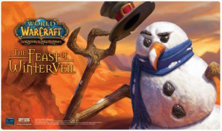 World of Warcraft The Feast of Winter Veil Snowman Playmat Playmats World of Warcraft The Feast of Winter Veil Snowman Playmat Playmats