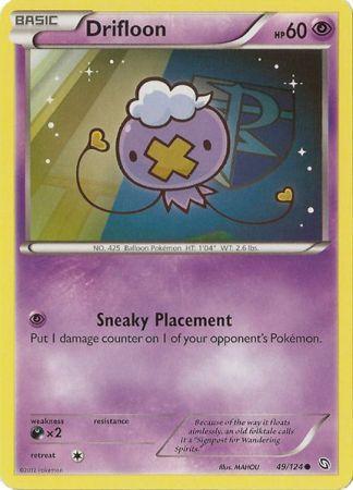 Drifloon 49 124 Common Black White 6 Dragons Exalted Drifloon 49 124 Common Black White 6 Dragons Exalted