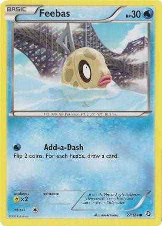 Feebas 27 124 Common Black White 6 Dragons Exalted Feebas 27 124 Common Black White 6 Dragons Exalted