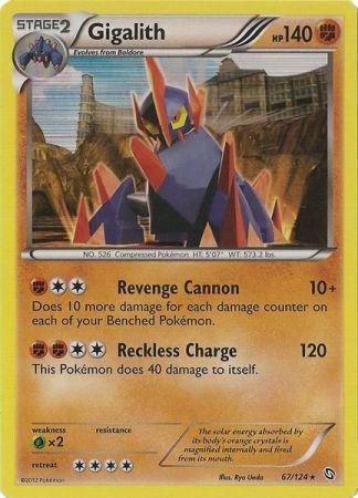 Gigalith 67 124 Holo Rare Gigalith 67 124 Holo Rare
