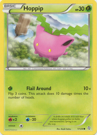 Hoppip 1 124 Common Black White 6 Dragons Exalted Hoppip 1 124 Common Black White 6 Dragons Exalted