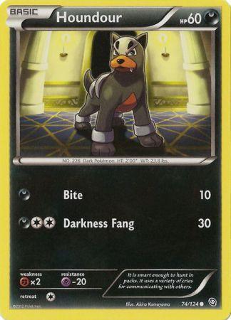 Houndour 74 124 Common Houndour 74 124 Common