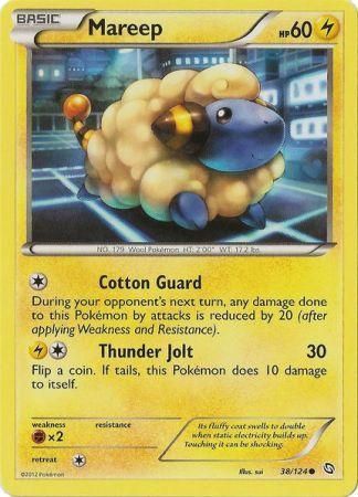 Mareep 38 124 Common Black White 6 Dragons Exalted Mareep 38 124 Common Black White 6 Dragons Exalted