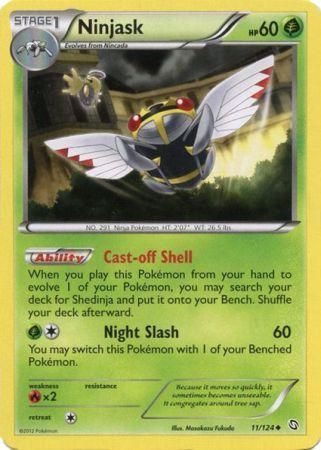 Ninjask 11 124 Uncommon Black White 6 Dragons Exalted Ninjask 11 124 Uncommon Black White 6 Dragons Exalted