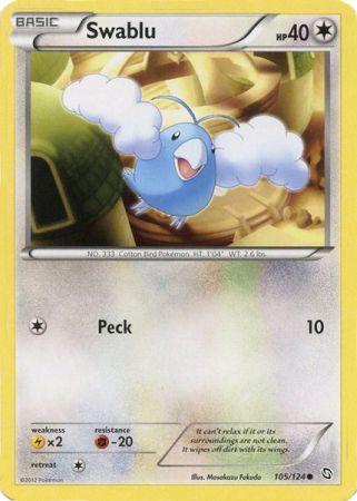 Swablu 105 124 Common Black White 6 Dragons Exalted Swablu 105 124 Common Black White 6 Dragons Exalted
