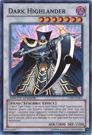 Dark Highlander CT09 EN007 Super Rare Yu Gi Oh Promo Cards Dark Highlander CT09 EN007 Super Rare Yu Gi Oh Promo Cards