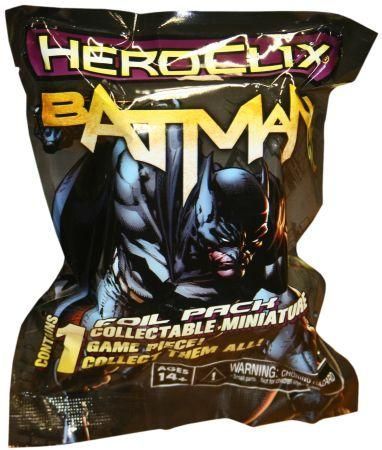 Batman Gravity Feed 1 Figure Booster Pack DC Heroclix Heroclix Sealed Product Batman Gravity Feed 1 Figure Booster Pack DC Heroclix Heroclix Sealed Product