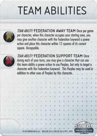 Team Abilities Card Star Trek Tactics Away Team Heroclix Other Star Trek Tactics Away Team Fast Forces Team Abilities Card Star Trek Tactics Away Team Heroclix Other Star Trek Tactics Away Team Fast Forces