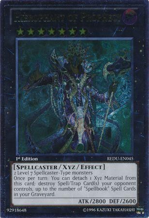 Ultimate Rare Hierophant of Prophecy REDU EN045 1st Edition Ultimate Rare Hierophant of Prophecy REDU EN045 1st Edition