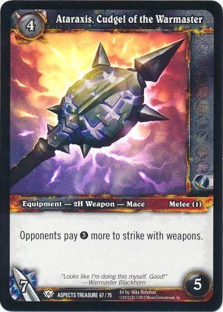 Ataraxis Cudgel of the Warmaster Aspects Treasure 67 75 Common Ataraxis Cudgel of the Warmaster Aspects Treasure 67 75 Common