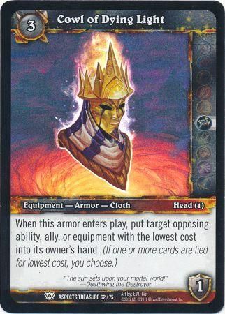 Cowl of Dying Light Aspects Treasure 62 75 Common Cowl of Dying Light Aspects Treasure 62 75 Common