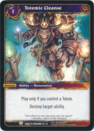 Totemic Cleanse Aspects Treasure 25 75 Common Totemic Cleanse Aspects Treasure 25 75 Common