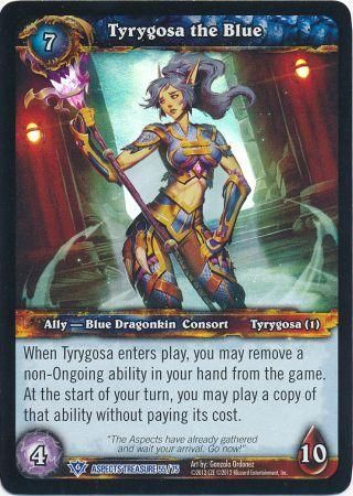 Tyrygosa the Blue Aspects Treasure 55 75 Rare Tyrygosa the Blue Aspects Treasure 55 75 Rare