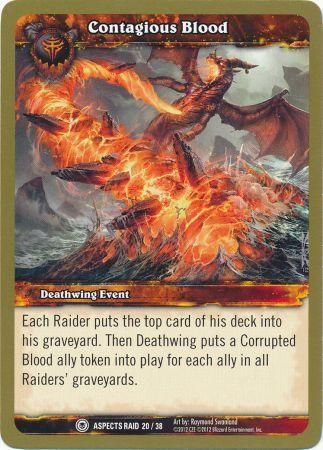 Contagious Blood Aspects Raid 20 38 Common Contagious Blood Aspects Raid 20 38 Common