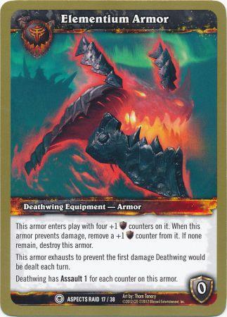 Elementium Armor Aspects Raid 17 38 Common WoW Battle of the Aspects Raid Deck Singles Elementium Armor Aspects Raid 17 38 Common WoW Battle of the Aspects Raid Deck Singles