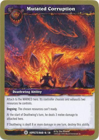 Mutated Corruption Aspects Raid 16 38 Common WoW Battle of the Aspects Raid Deck Singles Mutated Corruption Aspects Raid 16 38 Common WoW Battle of the Aspects Raid Deck Singles
