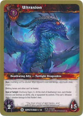 Ultraxion Asspects Raid 9 38 Common WoW Battle of the Aspects Raid Deck Singles Ultraxion Asspects Raid 9 38 Common WoW Battle of the Aspects Raid Deck Singles