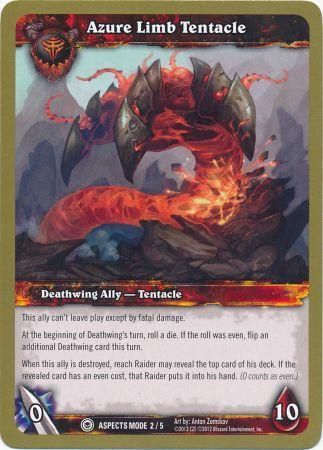 Azure Limb Tentacle Aspects Mode 2 5 Common WoW Battle of the Aspects Raid Deck Singles Azure Limb Tentacle Aspects Mode 2 5 Common WoW Battle of the Aspects Raid Deck Singles
