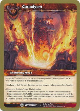 Cataclysm Aspects Mode 1 5 Common WoW Battle of the Aspects Raid Deck Singles Cataclysm Aspects Mode 1 5 Common WoW Battle of the Aspects Raid Deck Singles