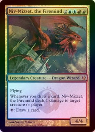Niv Mizzet the Firemind Foil Duel Decks Izzet vs Golgari Singles Niv Mizzet the Firemind Foil Duel Decks Izzet vs Golgari Singles