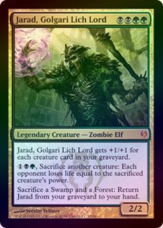 Jarad Golgari Lich Lord Foil Jarad Golgari Lich Lord Foil