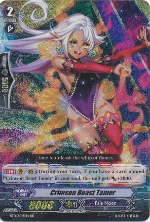 Crimson Beast Tamer BT03 014EN Double Rare RR Vol 3 Demonic Lord Invasion Singles Crimson Beast Tamer BT03 014EN Double Rare RR Vol 3 Demonic Lord Invasion Singles