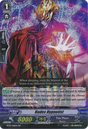 Hades Hypnotist BT03 016EN Double Rare RR Vol 3 Demonic Lord Invasion Singles Hades Hypnotist BT03 016EN Double Rare RR Vol 3 Demonic Lord Invasion Singles