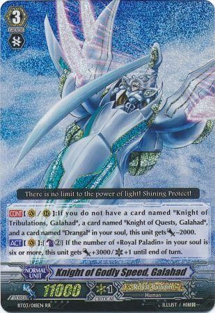 Knight of Godly Speed Galahad BT03 018EN Double Rare RR Vol 3 Demonic Lord Invasion Singles Knight of Godly Speed Galahad BT03 018EN Double Rare RR Vol 3 Demonic Lord Invasion Singles