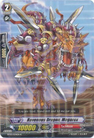 Ravenous Dragon Megarex BT03 034EN Rare R Vol 3 Demonic Lord Invasion Singles Ravenous Dragon Megarex BT03 034EN Rare R Vol 3 Demonic Lord Invasion Singles
