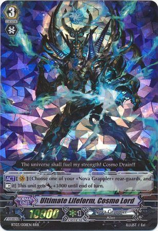 Ultimate Lifeform Cosmo Lord BT03 008EN Triple Rare RRR Vol 3 Demonic Lord Invasion Singles Ultimate Lifeform Cosmo Lord BT03 008EN Triple Rare RRR Vol 3 Demonic Lord Invasion Singles