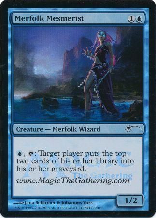Merfolk Mesmerist Foil Promo Magic The Gathering Promo Cards Merfolk Mesmerist Foil Promo Magic The Gathering Promo Cards