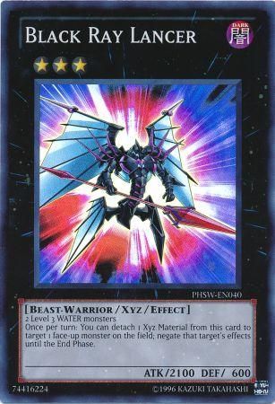 Black Ray Lancer PHSW EN040 Super Rare Unlimited Black Ray Lancer PHSW EN040 Super Rare Unlimited