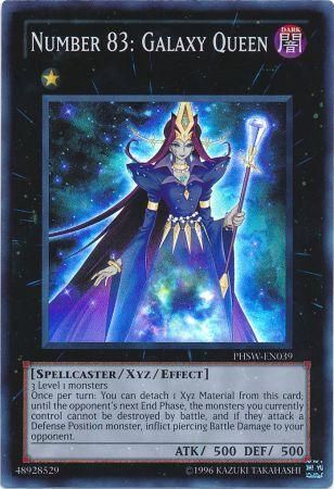 Number 83 Galaxy Queen PHSW EN039 Super Rare Unlimited Number 83 Galaxy Queen PHSW EN039 Super Rare Unlimited