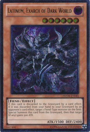 Ultimate Rare Latinum Exarch of Dark World PHSW EN085 Unlimited Ultimate Rare Latinum Exarch of Dark World PHSW EN085 Unlimited