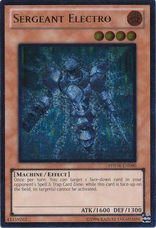 Ultimate Rare Sergeant Electro PHSW EN090 Unlimited Photon Shockwave Unlimited Singles Ultimate Rare Sergeant Electro PHSW EN090 Unlimited Photon Shockwave Unlimited Singles