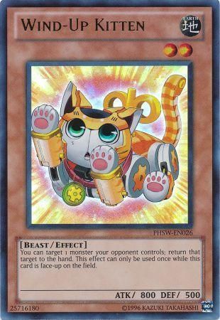 Wind Up Kitten PHSW EN026 Ultra Rare Unlimited Wind Up Kitten PHSW EN026 Ultra Rare Unlimited