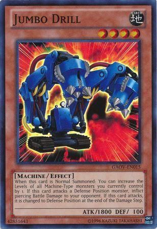 Jumbo Drill GAOV EN015 Super Rare Unlimited Galactic Overlord Unlimited Singles Jumbo Drill GAOV EN015 Super Rare Unlimited Galactic Overlord Unlimited Singles