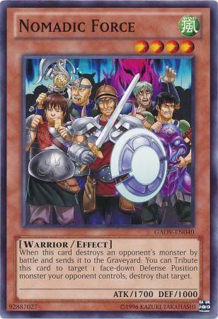 Nomadic Force GAOV EN040 Common Unlimited Galactic Overlord Unlimited Singles Nomadic Force GAOV EN040 Common Unlimited Galactic Overlord Unlimited Singles