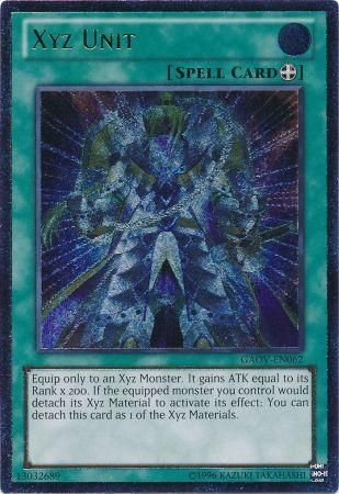Ultimate Rare Xyz Unit GAOV EN062 Unlimited Ultimate Rare Xyz Unit GAOV EN062 Unlimited