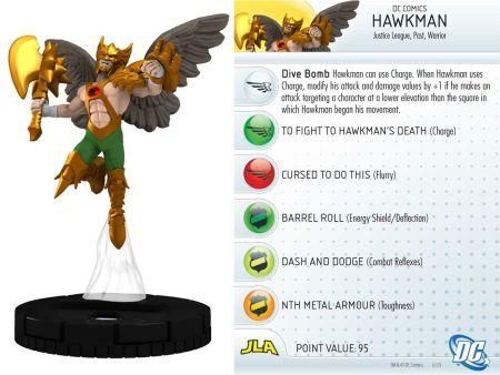Hawkman 011 Justice League New 52 DC Heroclix Hawkman 011 Justice League New 52 DC Heroclix