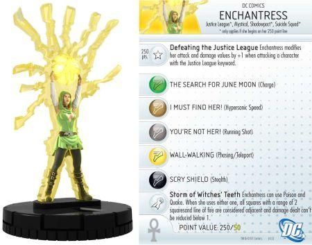 Enchantress 016 Justice League New 52 DC Heroclix Enchantress 016 Justice League New 52 DC Heroclix