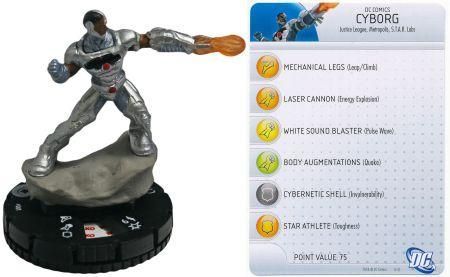 Cyborg 001 Justice League New 52 Fast Forces DC Heroclix DC Justice League New 52 Fast Forces Singles Cyborg 001 Justice League New 52 Fast Forces DC Heroclix DC Justice League New 52 Fast Forces Singles