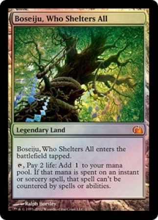 Boseiju Who Shelters All Foil From the Vault Realms 2012 Singles Boseiju Who Shelters All Foil From the Vault Realms 2012 Singles
