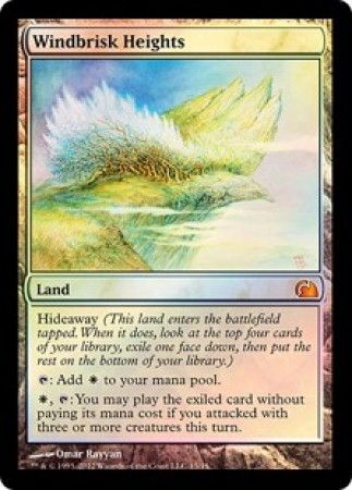 Windbrisk Heights Foil From the Vault Realms 2012 Singles Windbrisk Heights Foil From the Vault Realms 2012 Singles
