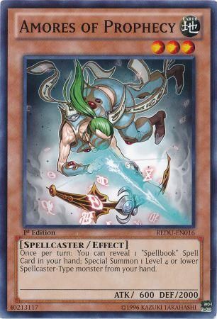 Amores of Prophecy REDU EN016 Common 1st Edition Return of the Duelist 1st Edition Singles Amores of Prophecy REDU EN016 Common 1st Edition Return of the Duelist 1st Edition Singles