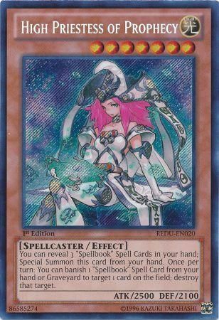 High Priestess of Prophecy 1st Edition Ultra Rare DUPO-EN081